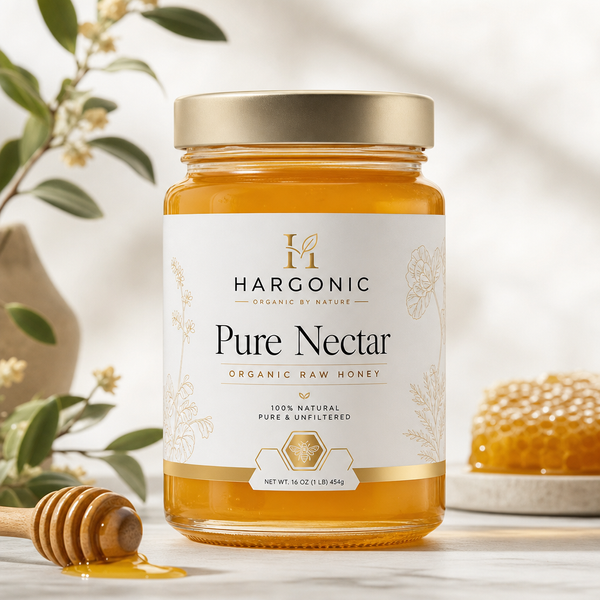 Hargonic Pure Nectar Organic Raw Honey