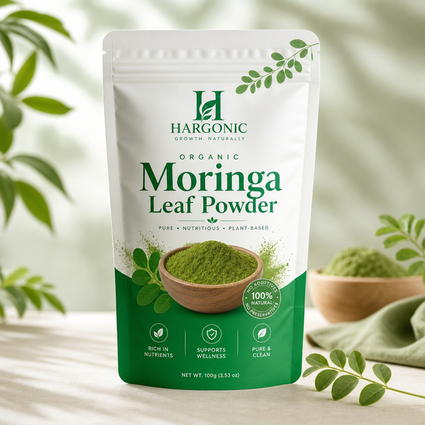 Organic Moringa Leaf Powder - Metabolism & Energy Support